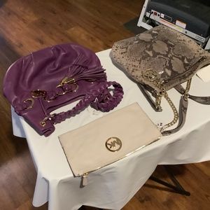 3 Michael Kors Bags